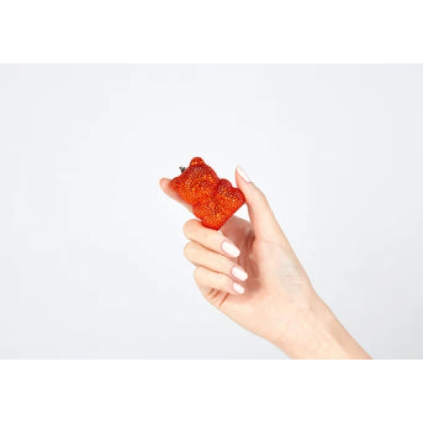 Judith Leiber Mini Gummy Bear Orange - Judith Leiber Crystal Clutch - Luxury Evening Bag - Shop at Luxury Shoes 
