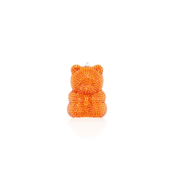 Judith Leiber Mini Gummy Bear Orange - Judith Leiber Crystal Clutch - Luxury Evening Bag - Shop at Luxury Shoes 