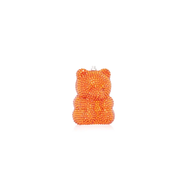 Judith Leiber Mini Gummy Bear Orange - Judith Leiber Crystal Clutch - Luxury Evening Bag - Shop at Luxury Shoes 
