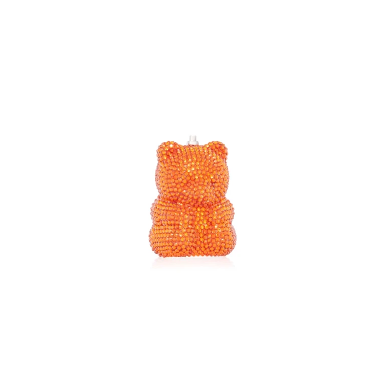Judith Leiber Mini Gummy Bear Orange - Judith Leiber Crystal Clutch - Luxury Evening Bag - Shop at Luxury Shoes 