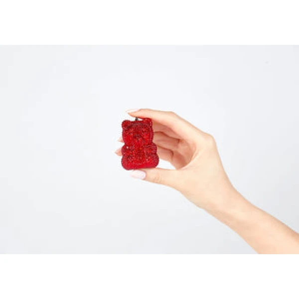 Judith Leiber Mini Gummy Bear Red - Judith Leiber Crystal Clutch - Luxury Evening Bag - Shop at Luxury Shoes 