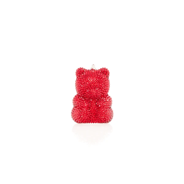Judith Leiber Mini Gummy Bear Red - Judith Leiber Crystal Clutch - Luxury Evening Bag - Shop at Luxury Shoes 