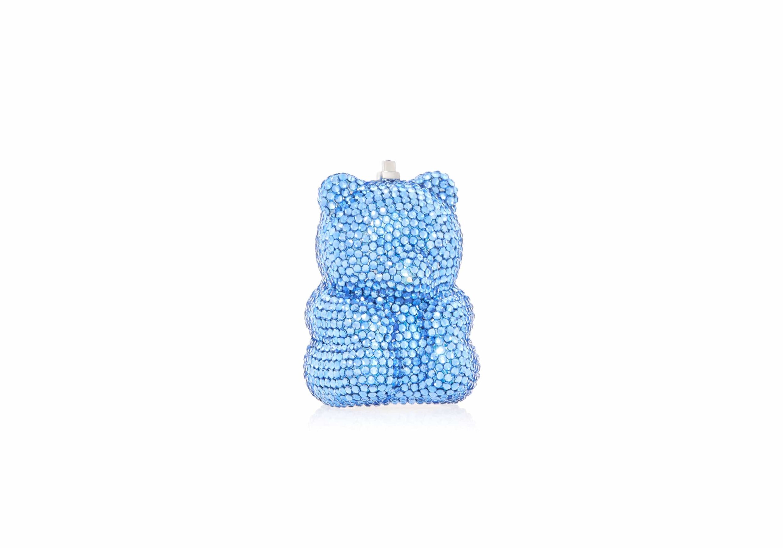 Judith Leiber Mini Gummy Bear Sapphire - Judith Leiber Crystal Clutch - Luxury Evening Bag - Shop at Luxury Shoes 