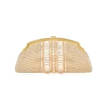 Judith Leiber Mini Venetian Gems Champagne - Judith Leiber Crystal Clutch - Luxury Evening Bag - Shop at Luxury Shoes 