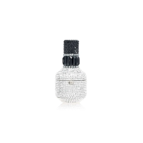 Judith Leiber Nail Polish Pillbox Chrome - Judith Leiber Crystal Clutch - Luxury Evening Bag - Shop at Luxury Shoes 