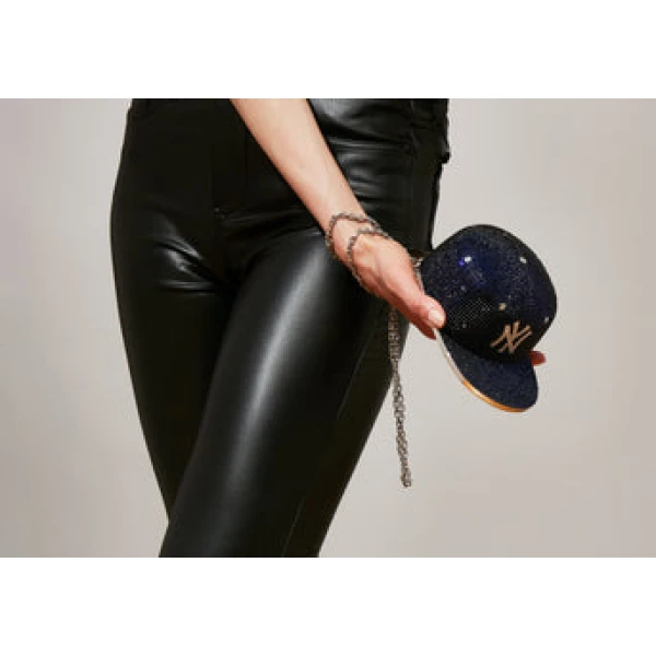 Judith Leiber New York Yankees™ Cap Clutch - Judith Leiber Crystal Clutch - Luxury Evening Bag - Shop at Luxury Shoes 