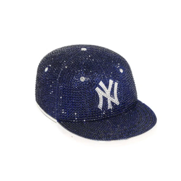 Judith Leiber New York Yankees™ Cap Clutch - Judith Leiber Crystal Clutch - Luxury Evening Bag - Shop at Luxury Shoes 