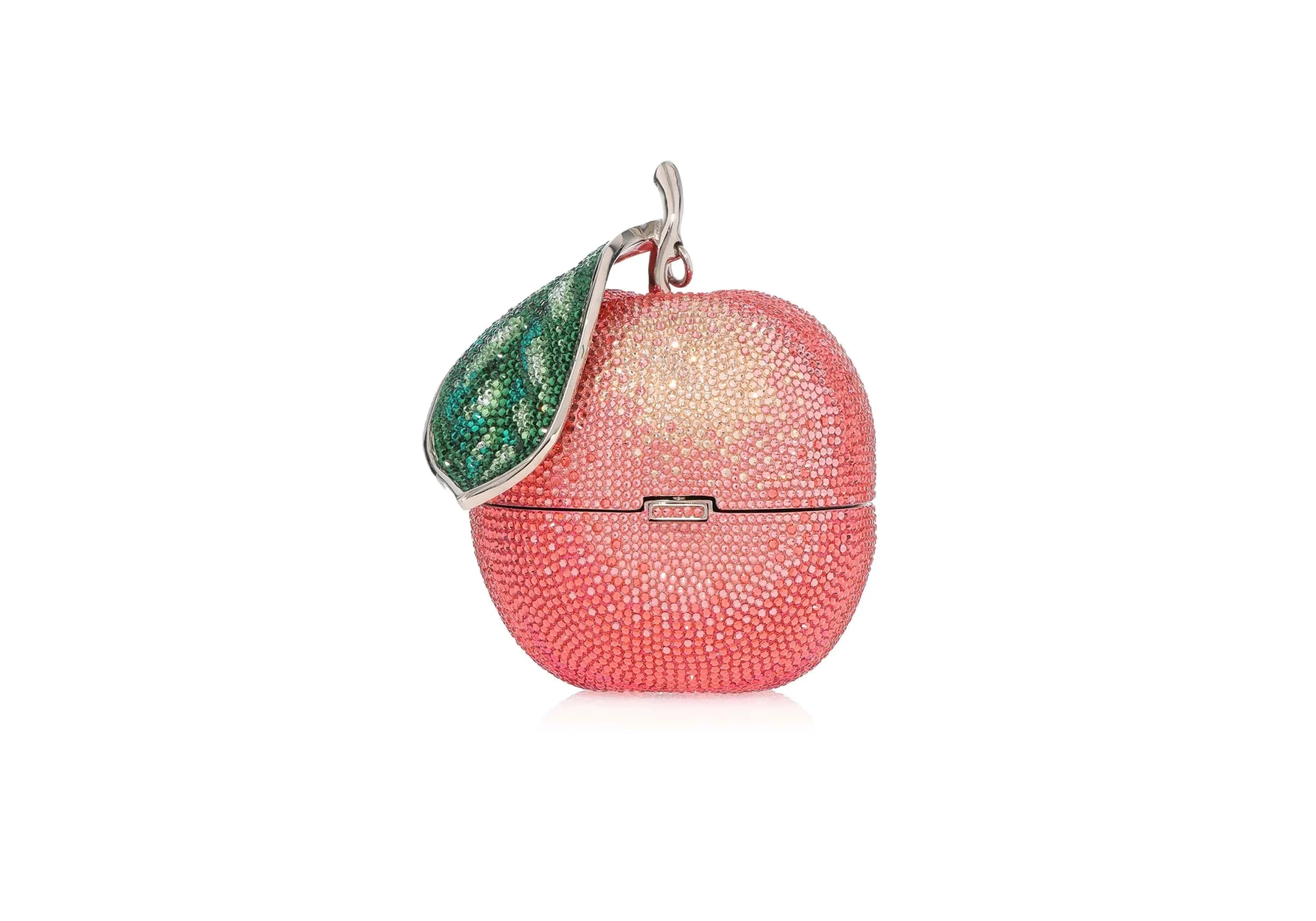 Judith Leiber Peach Peachy Keen - Judith Leiber Crystal Clutch - Luxury Evening Bag - Shop at Luxury Shoes 