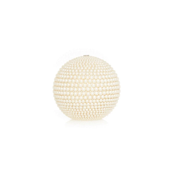 Judith Leiber Pearly Sphere - Judith Leiber Crystal Clutch - Luxury Evening Bag - Shop at Luxury Shoes 