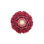 Judith Leiber Peony Flame - Judith Leiber Crystal Clutch - Luxury Evening Bag - Shop at Luxury Shoes 