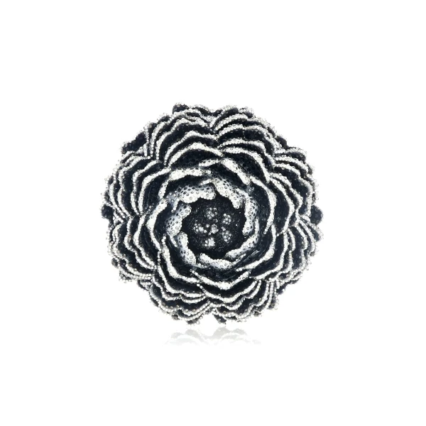 Judith Leiber Peony Moonbeam - Judith Leiber Crystal Clutch - Luxury Evening Bag - Shop at Luxury Shoes 