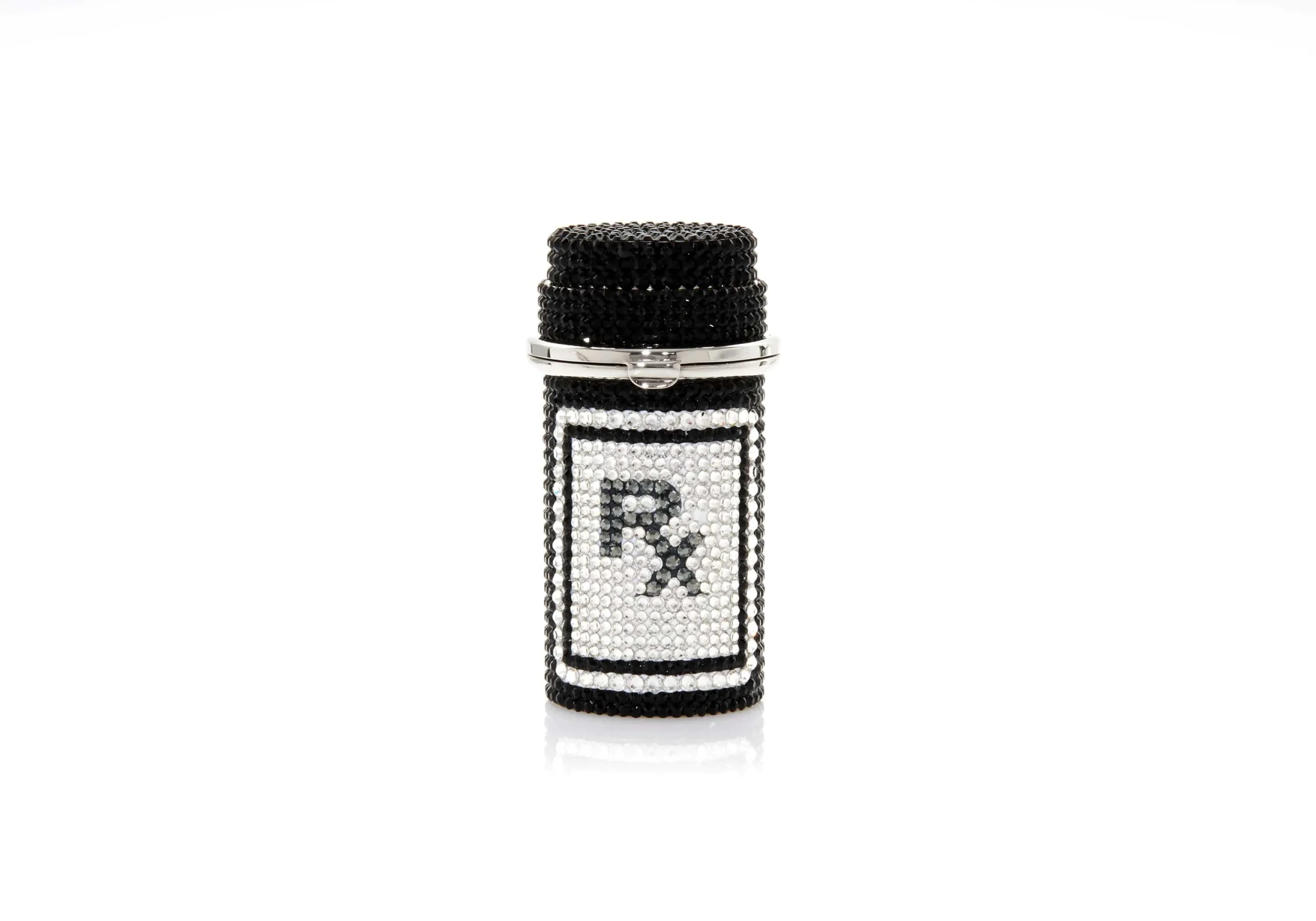 Judith Leiber Prescription Bottle Pillbox RX - Judith Leiber Crystal Clutch - Luxury Evening Bag - Shop at Luxury Shoes 