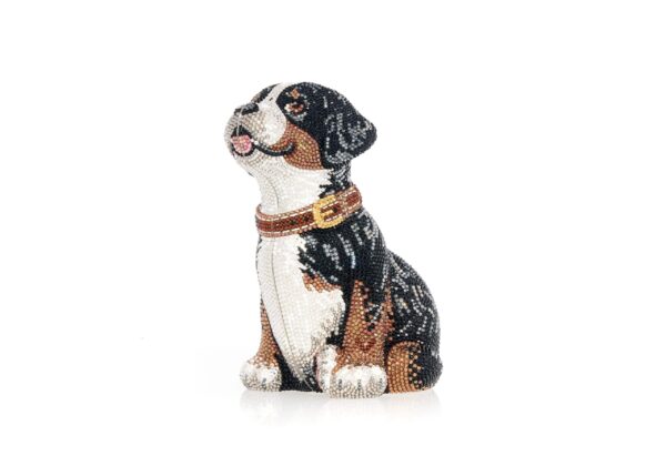 Judith Leiber Puppy Juno - Judith Leiber Crystal Clutch - Luxury Evening Bag - Shop at Luxury Shoes 