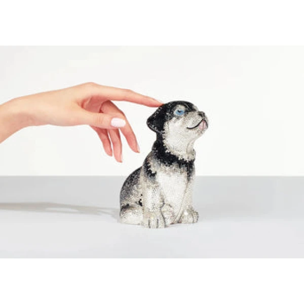 Judith Leiber Puppy Sadie - Judith Leiber Crystal Clutch - Luxury Evening Bag - Shop at Luxury Shoes 