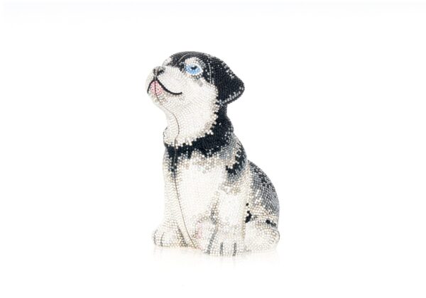 Judith Leiber Puppy Sadie - Judith Leiber Crystal Clutch - Luxury Evening Bag - Shop at Luxury Shoes 