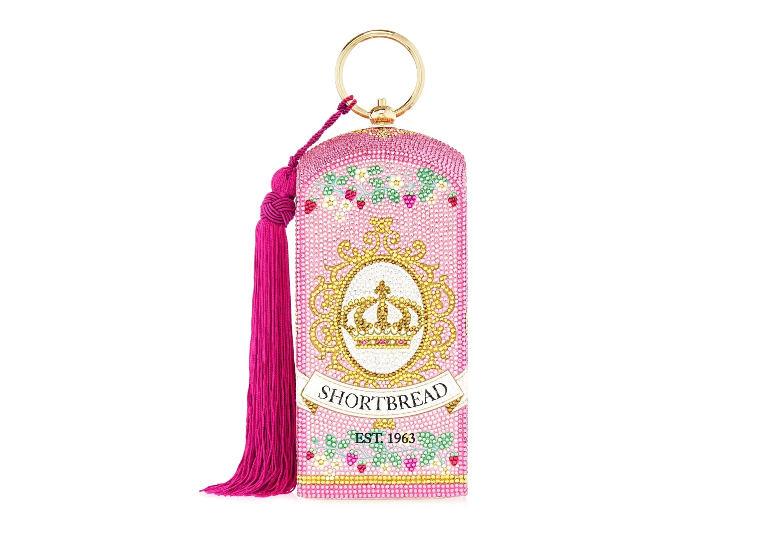 Judith Leiber Rectangle Dome Shortbread Cookies - Judith Leiber Crystal Clutch - Luxury Evening Bag - Shop at Luxury Shoes 