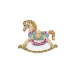 Judith Leiber Rocking Horse Penelope - Judith Leiber Crystal Clutch - Luxury Evening Bag - Shop at Luxury Shoes 