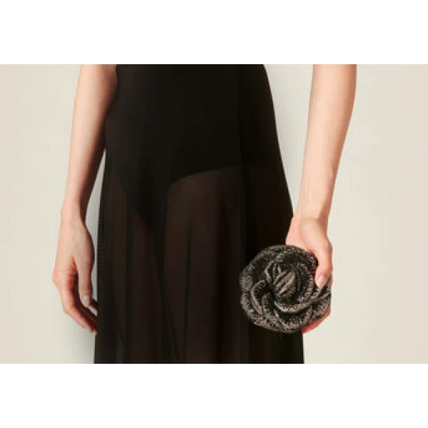 Judith Leiber Rose Magic - Judith Leiber Crystal Clutch - Luxury Evening Bag - Shop at Luxury Shoes 