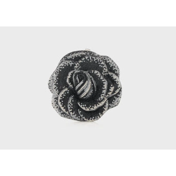 Judith Leiber Rose Magic - Judith Leiber Crystal Clutch - Luxury Evening Bag - Shop at Luxury Shoes 