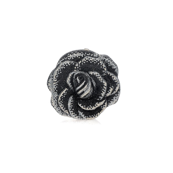 Judith Leiber Rose Magic - Judith Leiber Crystal Clutch - Luxury Evening Bag - Shop at Luxury Shoes 