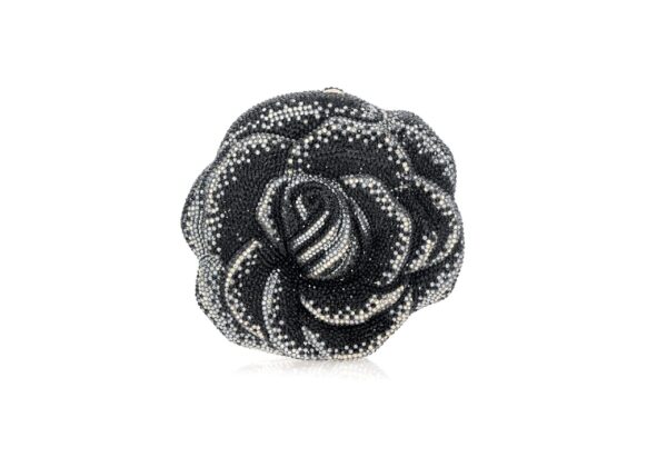 Judith Leiber Rose Magic - Judith Leiber Crystal Clutch - Luxury Evening Bag - Shop at Luxury Shoes 