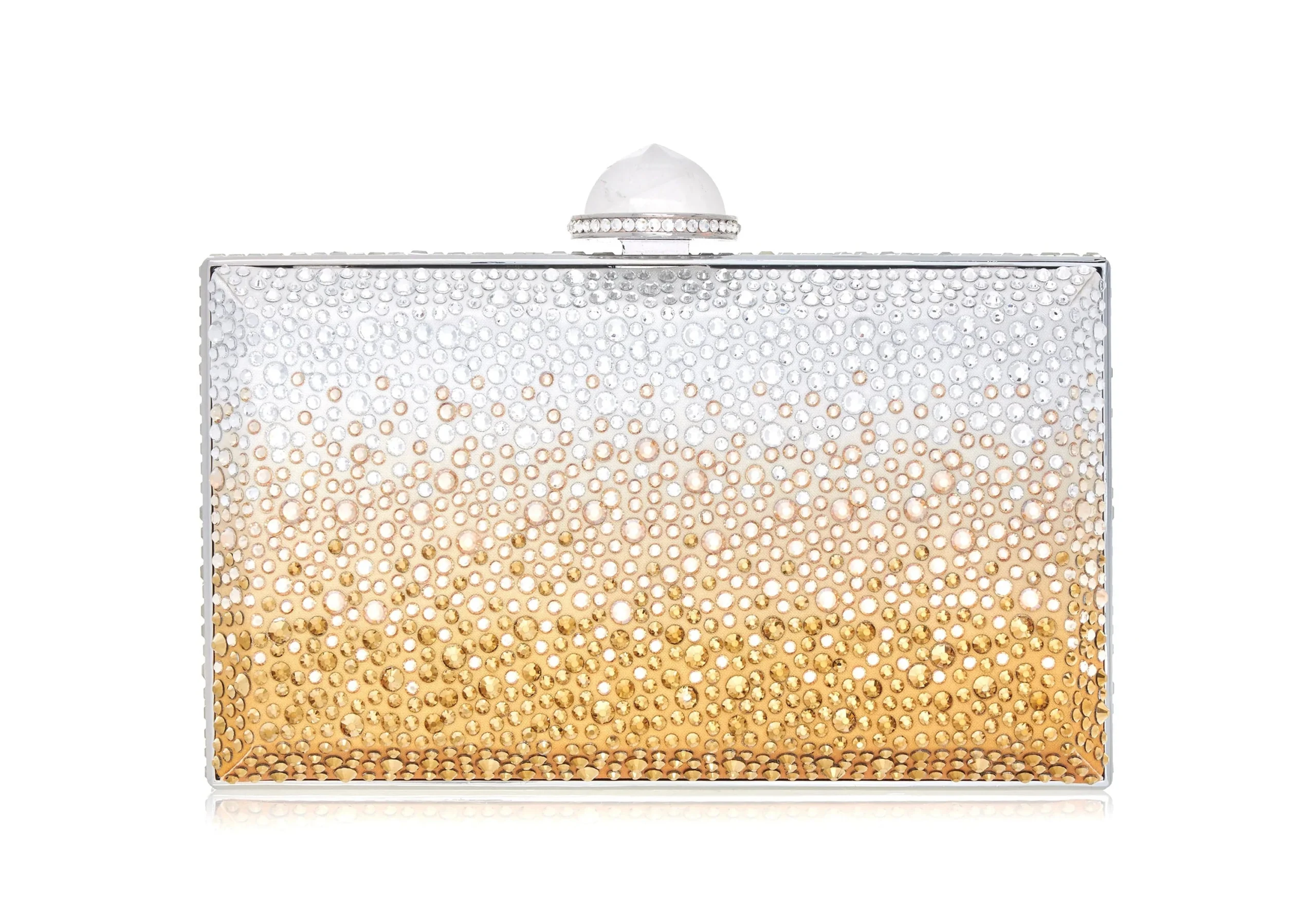Judith Leiber Skylar Crystal Caviar Gradient Golden - Judith Leiber Crystal Clutch - Luxury Evening Bag - Shop at Luxury Shoes Judith Leiber Skylar Crystal Caviar Gradient Golden - Judith Leiber Crystal Clutch - Luxury Evening Bag - Shop at Luxury Shoes