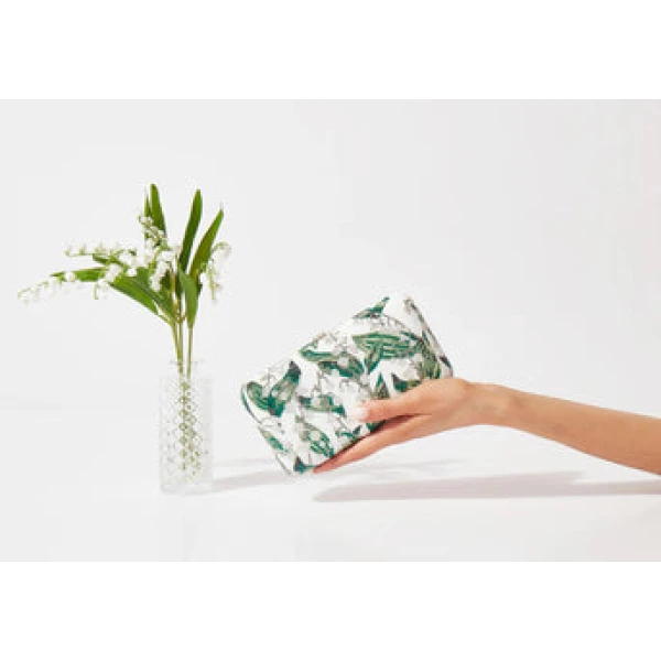 Judith Leiber Smooth Rectangle Lily Belles - Judith Leiber Crystal Clutch - Luxury Evening Bag - Shop at Luxury Shoes 