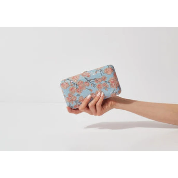 Judith Leiber Smooth Rectangle Spring Cherry - Judith Leiber Crystal Clutch - Luxury Evening Bag - Shop at Luxury Shoes 