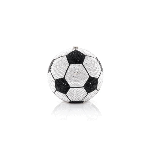 Judith Leiber Soccer Ball Purse - Judith Leiber Crystal Clutch - Luxury Evening Bag - Shop at Luxury Shoes 