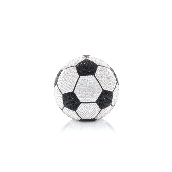 Judith Leiber Soccer Ball Purse - Judith Leiber Crystal Clutch - Luxury Evening Bag - Shop at Luxury Shoes 