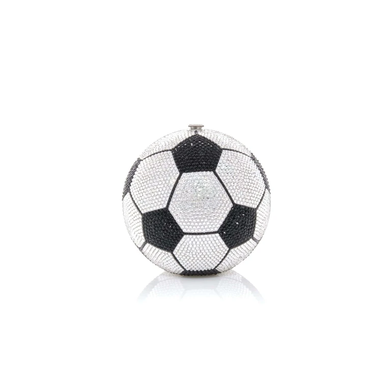 Judith Leiber Soccer Ball Purse - Judith Leiber Crystal Clutch - Luxury Evening Bag - Shop at Luxury Shoes 