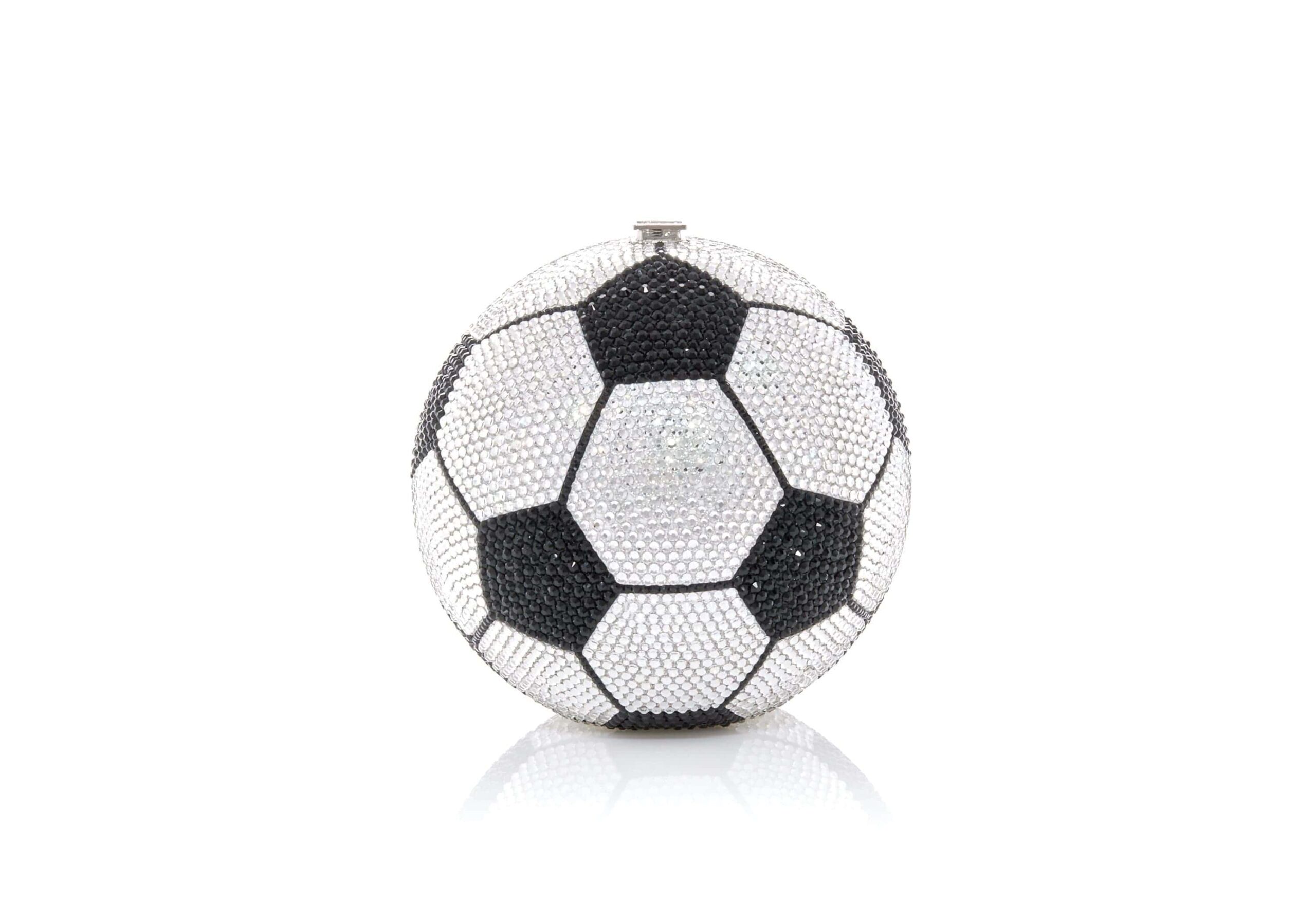 Judith Leiber Soccer Ball Purse - Judith Leiber Crystal Clutch - Luxury Evening Bag - Shop at Luxury Shoes 