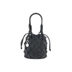 Judith Leiber Sparkle Net Pouch Black - Judith Leiber Crystal Clutch - Luxury Evening Bag - Shop at Luxury Shoes 