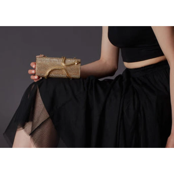 Judith Leiber Spiral Snake Cylinder Prosecco - Judith Leiber Crystal Clutch - Luxury Evening Bag - Shop at Luxury Shoes 