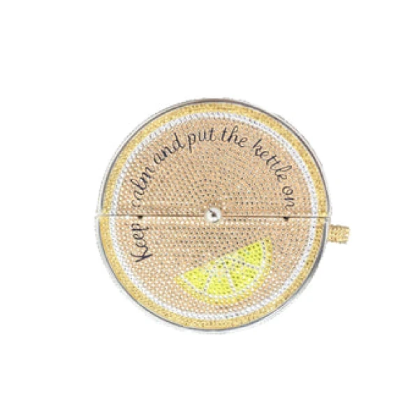 Judith Leiber Teacup Lemon Bliss - Judith Leiber Crystal Clutch - Luxury Evening Bag - Shop at Luxury Shoes 