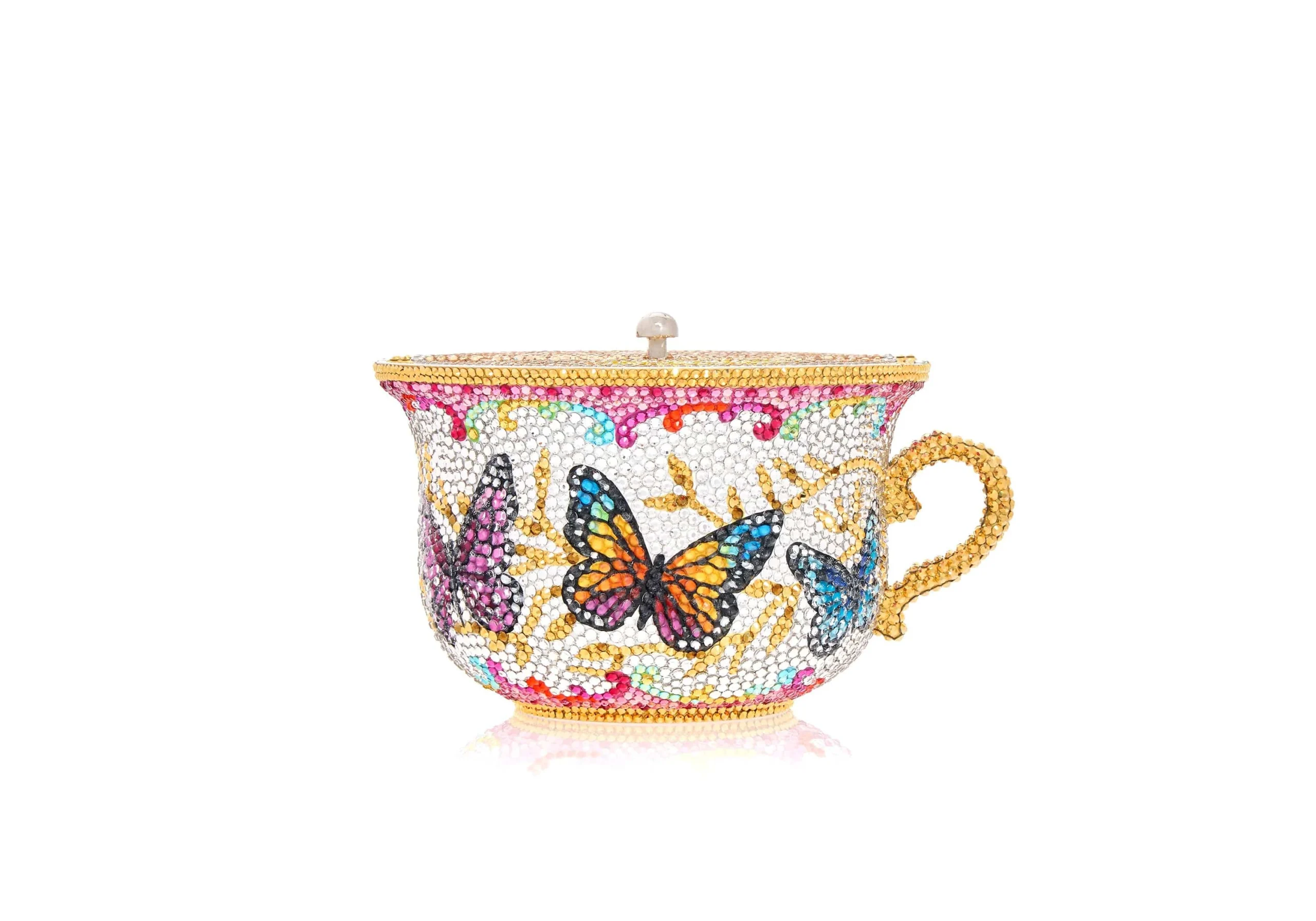 Judith Leiber Teacup Lemon Bliss - Judith Leiber Crystal Clutch - Luxury Evening Bag - Shop at Luxury Shoes Judith Leiber Teacup Lemon Bliss - Judith Leiber Crystal Clutch - Luxury Evening Bag - Shop at Luxury Shoes