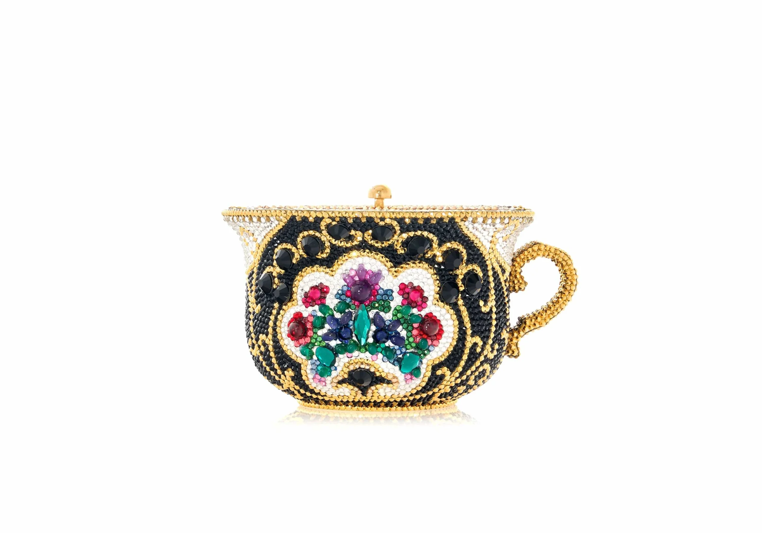 Judith Leiber Teacup Purse - Teacup Royal-Tea - Judith Leiber Crystal Clutch - Luxury Evening Bag - Shop at Luxury Shoes Judith Leiber Teacup Purse - Teacup Royal-Tea - Judith Leiber Crystal Clutch - Luxury Evening Bag - Shop at Luxury Shoes