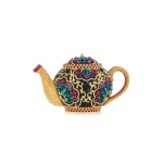 Judith Leiber Teapot Jasmine - Judith Leiber Crystal Clutch - Luxury Evening Bag - Shop at Luxury Shoes 