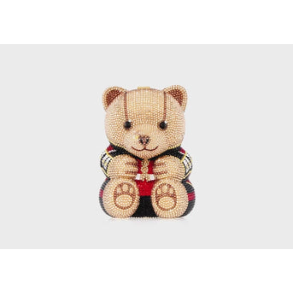 Judith Leiber Teddy Bear Albert - Judith Leiber Crystal Clutch - Luxury Evening Bag - Shop at Luxury Shoes 
