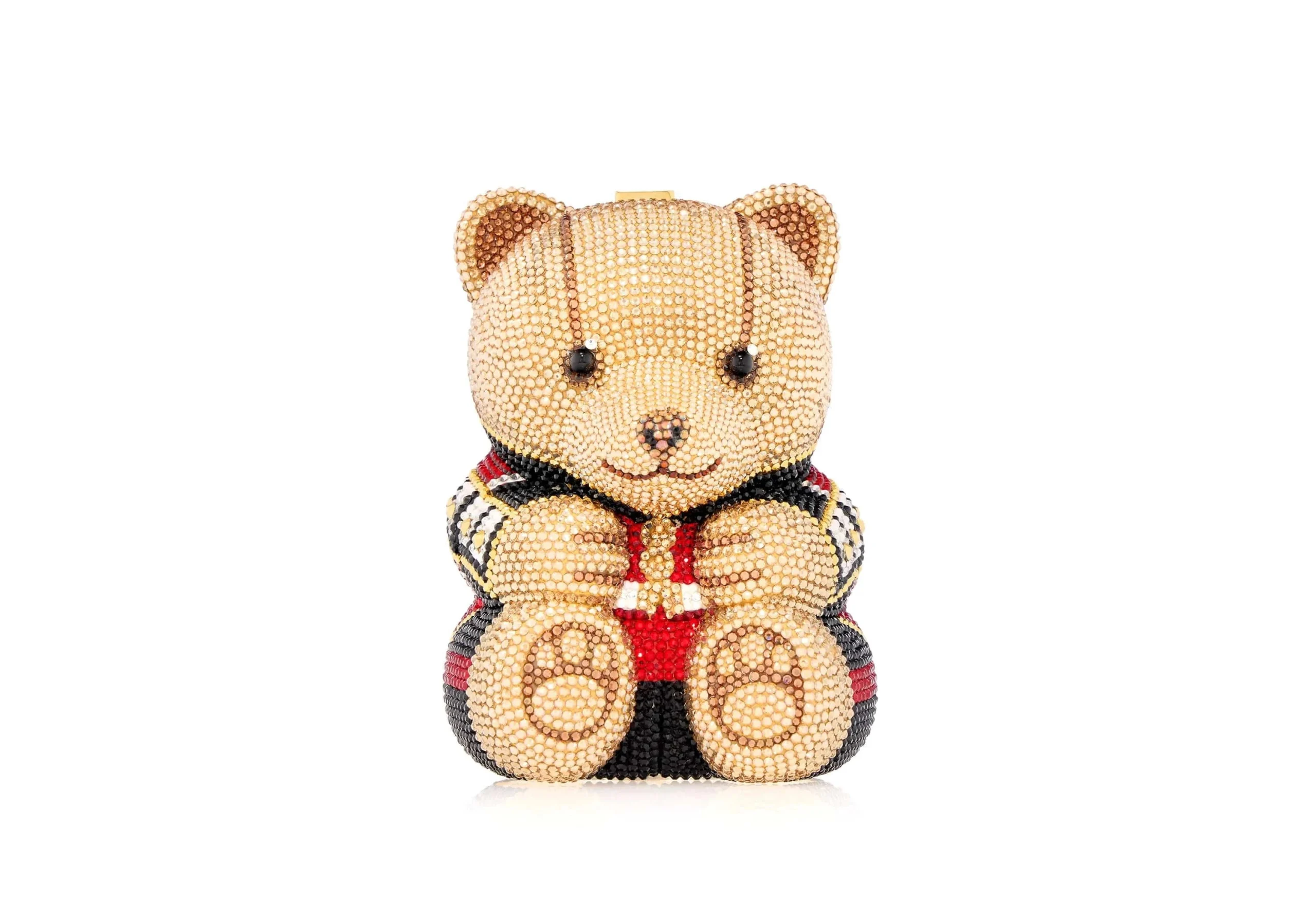 Judith Leiber Teddy Bear Albert - Judith Leiber Crystal Clutch - Luxury Evening Bag - Shop at Luxury Shoes 