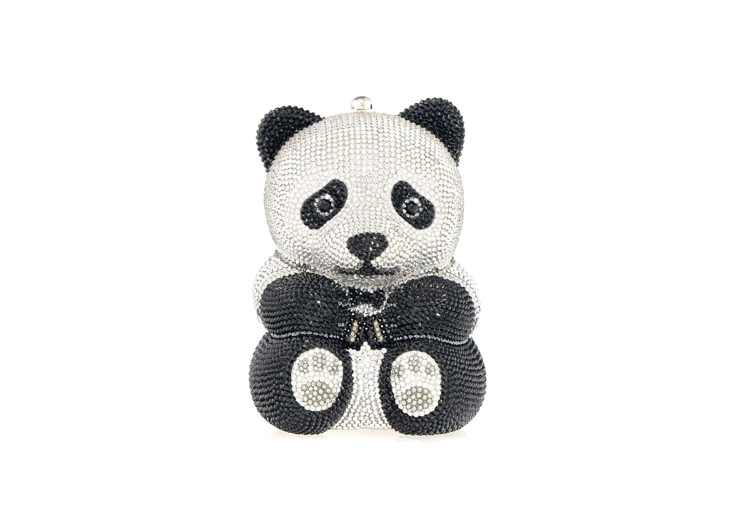 Judith Leiber Teddy Bear Ling - Judith Leiber Crystal Clutch - Luxury Evening Bag - Shop at Luxury Shoes 