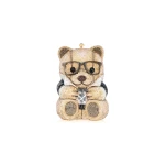 Judith Leiber Teddy Bear Spencer - Judith Leiber Crystal Clutch - Luxury Evening Bag - Shop at Luxury Shoes 
