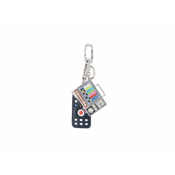 Judith Leiber Television Test Screen Charm Set - Judith Leiber Crystal Clutch - Luxury Evening Bag - Shop at Luxury Shoes 