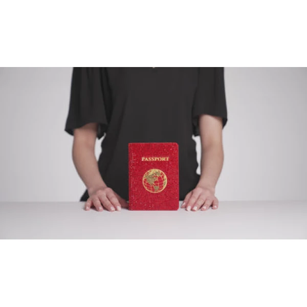 Judith Leiber Traveler Red - Judith Leiber Crystal Clutch - Luxury Evening Bag - Shop at Luxury Shoes 