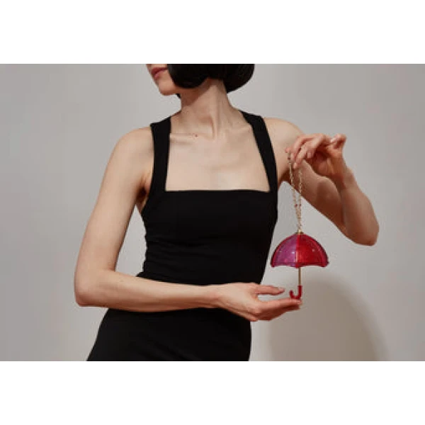 Judith Leiber Umbrella Beatrice - Judith Leiber Crystal Clutch - Luxury Evening Bag - Shop at Luxury Shoes 