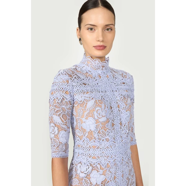Costarellos Dresses - Romantic Greek Lace - Shop at Luxury Shoes 