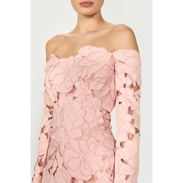 Costarellos Dresses - Romantic Greek Lace - Shop at Luxury Shoes 