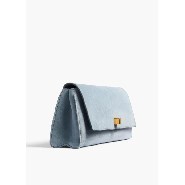 Khaite Audrey Clutch - Khaite Clutch Bags - The Lotus Tote Bag - Shop at Luxury Shoes 