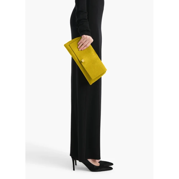 Khaite Audrey Clutch - Khaite Clutch Bags - The Lotus Tote Bag - Shop at Luxury Shoes 