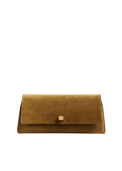 Khaite Audrey Clutch - Khaite Clutch Bags - The Lotus Tote Bag - Shop at Luxury Shoes 
